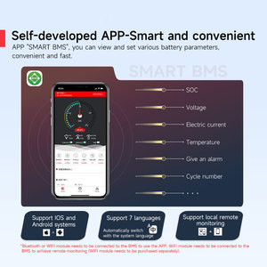 <span class=keywords><strong>Daly</strong></span>-Sistema de gestión de baterías de 12V/24V, Sistema de Gestión de baterías de 12V/24V, 8S/15S/16S/20S/35S/38S/40S/45S/48S <span class=keywords><strong>BMS</strong></span> 15-500A 48V/60V/108V/120V/136V/144V Lifepo4 <span class=keywords><strong>Bms</strong></span> - Product Image 4