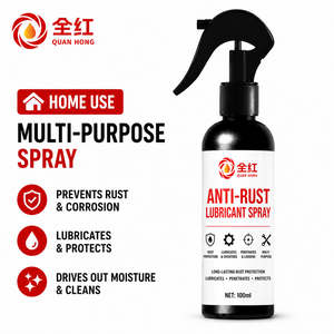 QUAN HONG - Lubricante en Aerosol Antioxidante de 100 ml para Uso Doméstico, Aceite Multiusos para el Mantenimiento de Bisagras de Puertas, Cerraduras y Cajones - Product Image 1