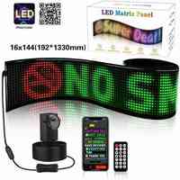Panneau matriciel LED JHS, éclairage Devil Eyes, lampe à écran souple, grandes fenêtres de voiture, LED programmables flexibles pour camions et voitures
