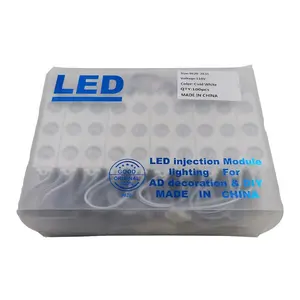 AC 110V/220V yükseltilmiş 2W 2835 Led modülü SMD 3 LED modül lamba OEM 75 80 Led Con enjeksiyon L Nos modülü Rohs IP67 su geçirmez