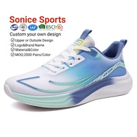 Chaussures de course légères de haute qualité Conception d'usine respirante et personnalisable pour les saisons de printemps et d'automne