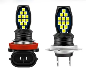 Pasokan langsung pabrik Tiongkok lampu kabut Led mobil 12-2v berlian baru H7 H11 24smd lampu kabut LED mengemudi untuk semua mobil