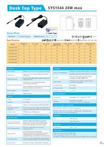 Chịu nhiệt độ cao 15V 1.6A Máy tính để bàn Power <span class=keywords><strong>Adapter</strong></span> đa chức năng 24W Máy tính để bàn chuyển đổi Power <span class=keywords><strong>Adapter</strong></span> - Product Image 2