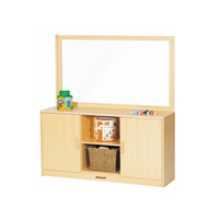 Meubles de classe en bois Montessori modernes pour l'école maternelle, ensemble table et chaise avec chevalet pour l'école et la garderie