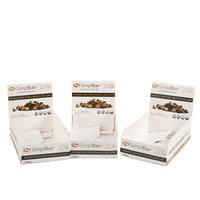 Boîtes d'emballage personnalisées vides, biodégradables, écologiques, en feuille d'or mat, 4 grammes, pour barres chocolatées MushShroom, Shroomz comestibles, en-cas