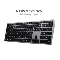 Clavier rétroéclairé OEM ODM Slim X3 pour ordinateurs, touches illuminées, synchronisation multi-appareils pour ordinateurs portables, tablettes et ordinateurs de bureau