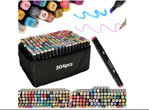Juego de rotuladores de bocetos de alcohol de color para regalo de arte gráfico, juguetes de pintura y dibujo 24 30 36 40 48 60 80 120 <span class=keywords><strong>168</strong></span> 204 - Product Image 2
