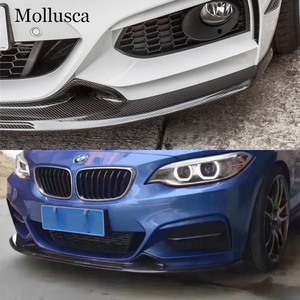 ลิ้นหน้าคาร์บอนไฟเบอร์ทรง EXOT สำหรับรถยนต์ BMW ซีรีส์ 2 รุ่น F22 Coupe/F23 Convertible ปี 2014-2020 - Product Image 2