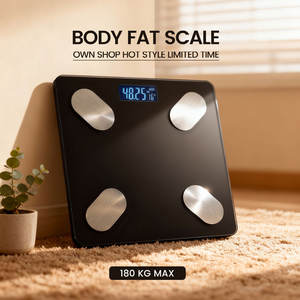 शरीर की वसा जांच के लिए स्वास्थ्य स्मार्ट नेतृत्व वाले डिस्प्ले होम-उपयोग वजन पैमाने - Product Image 3