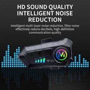 Các New Mũ bảo hiểm Bluetooth không thấm nước ai trợ lý giọng nói thông minh một kéo hai xe máy Mũ bảo hiểm với Bluetooth nhà sản xuất - Product Image 6