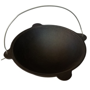 Pot <span class=keywords><strong>de</strong></span> cuisson <span class=keywords><strong>en</strong></span> <span class=keywords><strong>fonte</strong></span> asiatique, 3 tailles, robuste, <span class=keywords><strong>de</strong></span> toutes tailles, à large bouche - Product Image 5