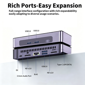 Mini PC DIXIANG Ryzen 5 <span class=keywords><strong>5500U</strong></span> neuf en gros, 8 Go de RAM, SSD 256 Go, GPU <span class=keywords><strong>Vega</strong></span> <span class=keywords><strong>7</strong></span>, Windows 11, petit ordinateur de bureau pour les entreprises et le gaming - Product Image 5