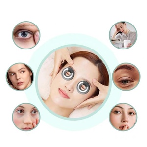Masques oculaires réutilisables en acier inoxydable, compresse froide/chaude en métal pour les <span class=keywords><strong>yeux</strong></span> gonflés et les cernes, personnalisables - Product Image 1