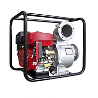 Pompe à eau à essence auto-amorçante HR-G192J 8,5 kW à haute pression et haute portance pour l'irrigation agricole, les eaux usées et le drainage des inondations