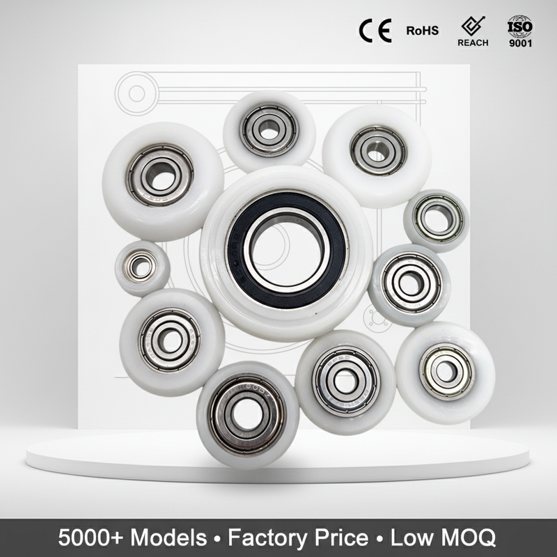 S626 2RS 6x34x10mm Stainless Steel Rounded