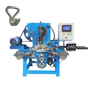 V,S,L,M,U Shape 3D Clothes Hanger Hook Bending Forming D Double J Hook Making Machine Manufacturer Price