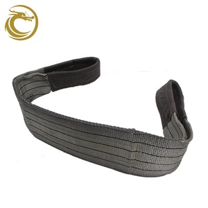 สลิงสายรัดแบนโพลีเอสเตอร์100% สำหรับรถบรรทุกจากโรงงานจีน - Product Image 1