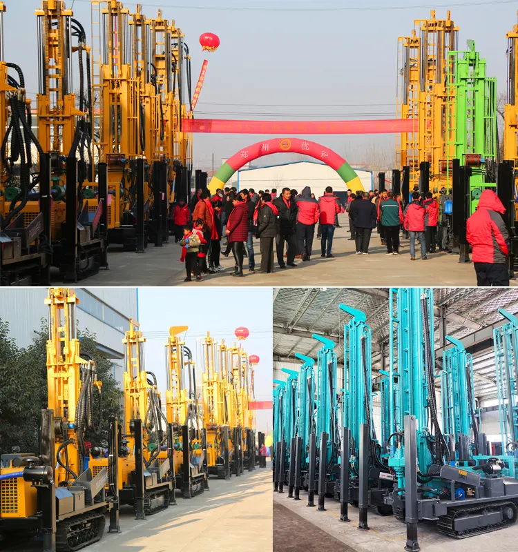 Hydraulic Rotary Water Well Drilling Rig Used 600-1000m truck mounted deep