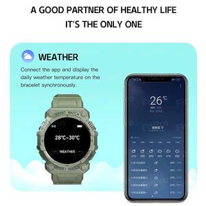 Jam tangan pintar FD68, arloji cerdas penghitung langkah sebenarnya untuk pria dan wanita, Pedometer sejati, gelang kebugaran, jam tangan olahraga terhubung untuk IOS dan Android - Product Image 6