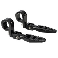 Berlaku untuk Aksesoris Modifikasi Motor Monkey CT125 Pedal Pijakan Kaki Belakang Bahan Aluminium Alloy Model Generasi Kedua