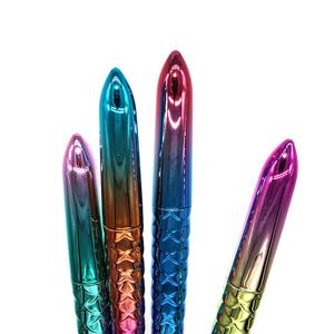 रंगीन चमकदार मछली की पूंछ कार्यालय स्टेशनरी उपहार कलम के लिए इंद्रधनुष रंग शरीर कार्टून मत्स्यांगना पूंछ जेल स्याही कलम बच्चों - Product Image 5