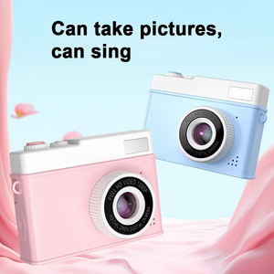 Mini <span class=keywords><strong>appareil</strong></span> <span class=keywords><strong>photo</strong></span> numérique vintage pour enfants, écran IPS 2,0 pouces, double objectif, batterie 400 mAh, <span class=keywords><strong>rose</strong></span>, jouet de dessin animé, photographie en un clic, <span class=keywords><strong>Instax</strong></span> Low - Product Image 6