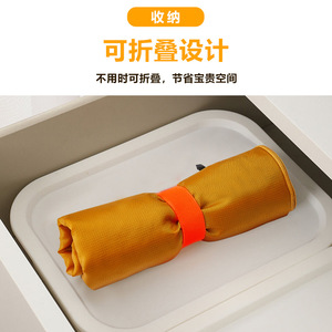 Insulated Lunch Bag <b>Turmeric</b> Yellow Waterproof Keep Warm Cold For Work School Picnic - Product Image 5