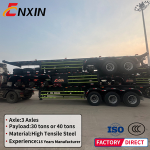 <span class=keywords><strong>Semirimorchio</strong></span> Scheletrico a 3 Assi per il Trasporto di Container a Prezzo di Fabbrica - Product Image 1