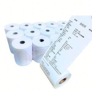 Rollo de Papel Térmico de 80 mm x 50 mm, 57 40, Libre de BPA, Resistente al Agua, 100% Pulpa de Madera, POS OEM, Personalizado con Adhesivo - Product Image 2