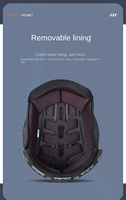 Casque de moto rétro certifié 3C/DOT en ABS, casque intégral, électrique, pour homme et femme, hiver, quatre saisons, Scorpion, adulte
