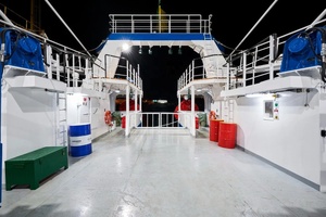 Grandsea 37m nuevo barco de pesca de dos pisos a la venta pelágico arrastrero con casco de acero y barco de pesca con combustible diésel - Product Image 2