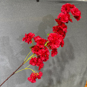 YH007 a buon mercato blu <span class=keywords><strong>serie</strong></span> fiore matrimonio fiori fiori blu reale fiori fiori di ciliegio rami fiori artificiali decorazione fiore - Product Image 6
