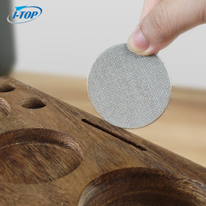 51 53 58 재사용 가능한 식품 등급 316 스테인레스 스틸 에스프레소 퍽 스크린 커피 필터 디스크 - Product Image 5