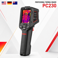 Caméra thermique professionnelle PC230 256x192 2MP avec caméra visible et batterie 16H pour l'entretien électrique automobile