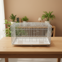 Cage de vie pour hamster en fer et métal, portable, respirante, pour l'intérieur et l'extérieur, pour petits animaux, couleur personnalisable