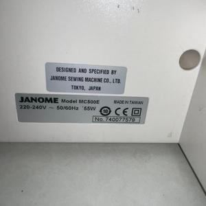 Máquina de Bordar <span class=keywords><strong>Janome</strong></span> <span class=keywords><strong>Usada</strong></span> de Una Sola Cabeza con Agujas - Product Image 6