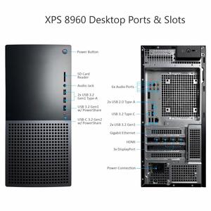 Premium Powerful Stylish White Desktop Computing Fortress High end Stationary Processing Entity for Heavy Media Rendering XPS - Product Image 3