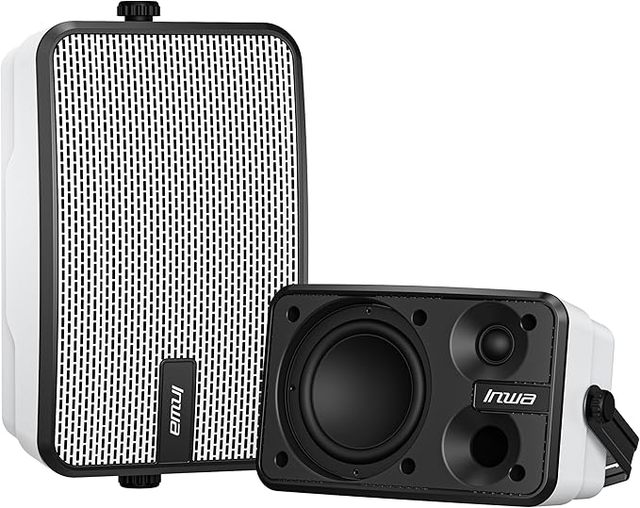 Inwa Outdoor wireless Speakers IPX5 Waterproof 400W Wall Mount Speaker