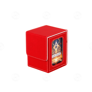 Caja de cartas de cuero PU suave de nuevo estilo, OEM, ODM, marca privada, para protección de mazos de cartas TCG - Product Image 6