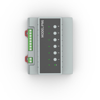 Controlador de Alimentación Inteligente Tuya ZigBee de 6 Canales y 16A, Módulo de Interruptor de Circuito Inteligente WiFi, Compatible con el Sistema SAAS para Hoteles, 2024