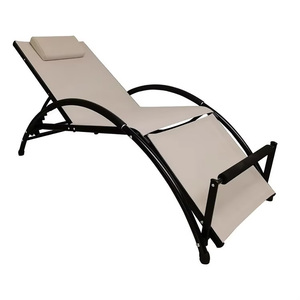 Chaise longue <span class=keywords><strong>de</strong></span> plage inclinable zéro gravité chaise <span class=keywords><strong>pliable</strong></span> <span class=keywords><strong>en</strong></span> <span class=keywords><strong>aluminium</strong></span> chaise longue d'extérieur pour cour hôtel <span class=keywords><strong>salon</strong></span> - Product Image 1
