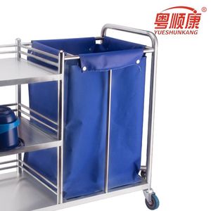 Yuekang Nursing <b>Cart</b> 100x40 Stainless Steel Mobile Storage Hospital Trolley - Product Image 3