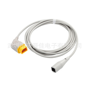 สายอะแดปเตอร์โทจีก้า 14 พินสำหรับเซ็นเซอร์วัดความดันแบบแทรกในทางการแพทย์ - Product Image 1