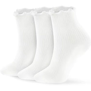 جوارب نسائية من ألياف الخيزران غير رسمية للحفلات المدرسية اليومية جوارب الاختيار الأول - Product Image 1