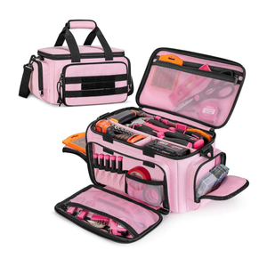 Sac de rangement pour outils de grande taille, durable, pour femmes, avec fond anti-friction, bandoulière et plusieurs poches - Product Image 1