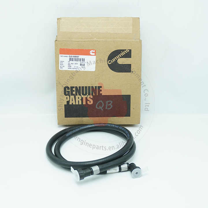 Cummins QSB engine Fuel hose 5318807 4939472 3974844 Flexible Hose  