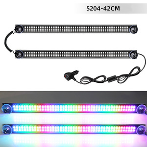 Yosovlight nuova auto luci LED Bar colorato parabrezza striscia di avvertimento per anteriore posteriore compatibile con Golf Versa Tiida modelli - Product Image 6