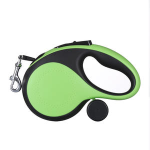 Correa Retráctil Automática de Nailon para Perros, Correa para Mascotas para Caminar al Aire Libre con Dispensador de Bolsas para Desechos - Product Image 5