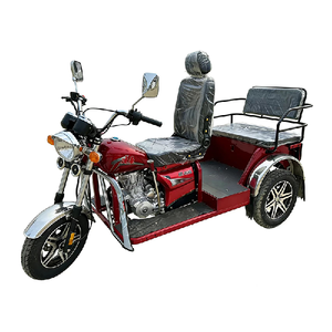 New Powered Right Three-Wheeled Motorcycle Sidecar Automatic Clutch Leisure Gasoline 2 Passengers - Product Image 1