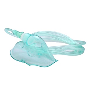 Masque à oxygène TEXNET en vinyle souple transparent pour le confort du patient <span class=keywords><strong>et</strong></span> l'évaluation visuelle, certifié ISO, modèle TEX00071 - Product Image 5